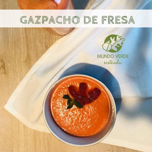 Gazpacho de fresas