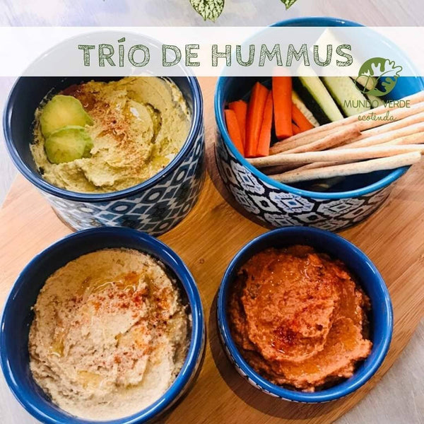 Trío de Hummus