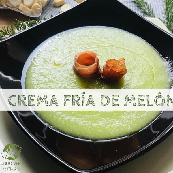 Crema fría de melón