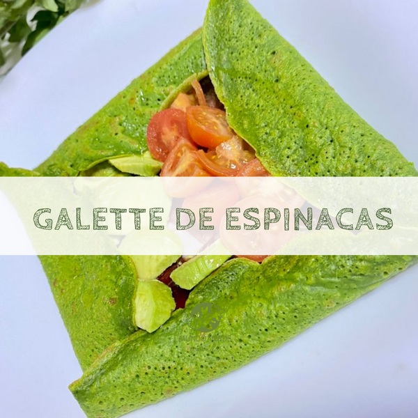 Galette de espinacas