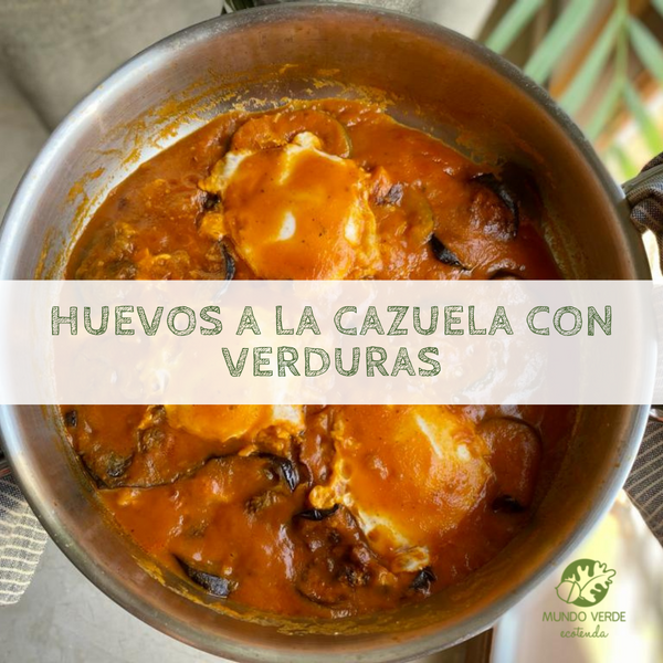 Huevos a la cazuela con verduras