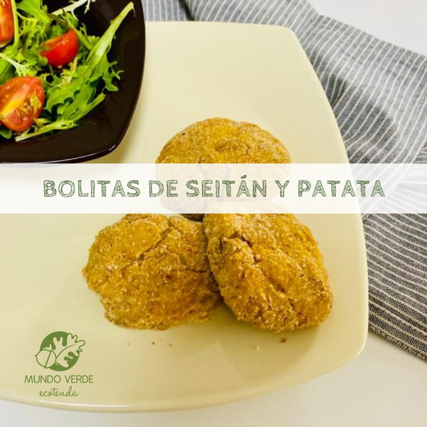 Bolitas de seitán y patata